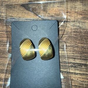 Gold Statement Earrings